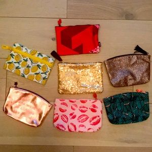Collection of 7 Ipsy Bags